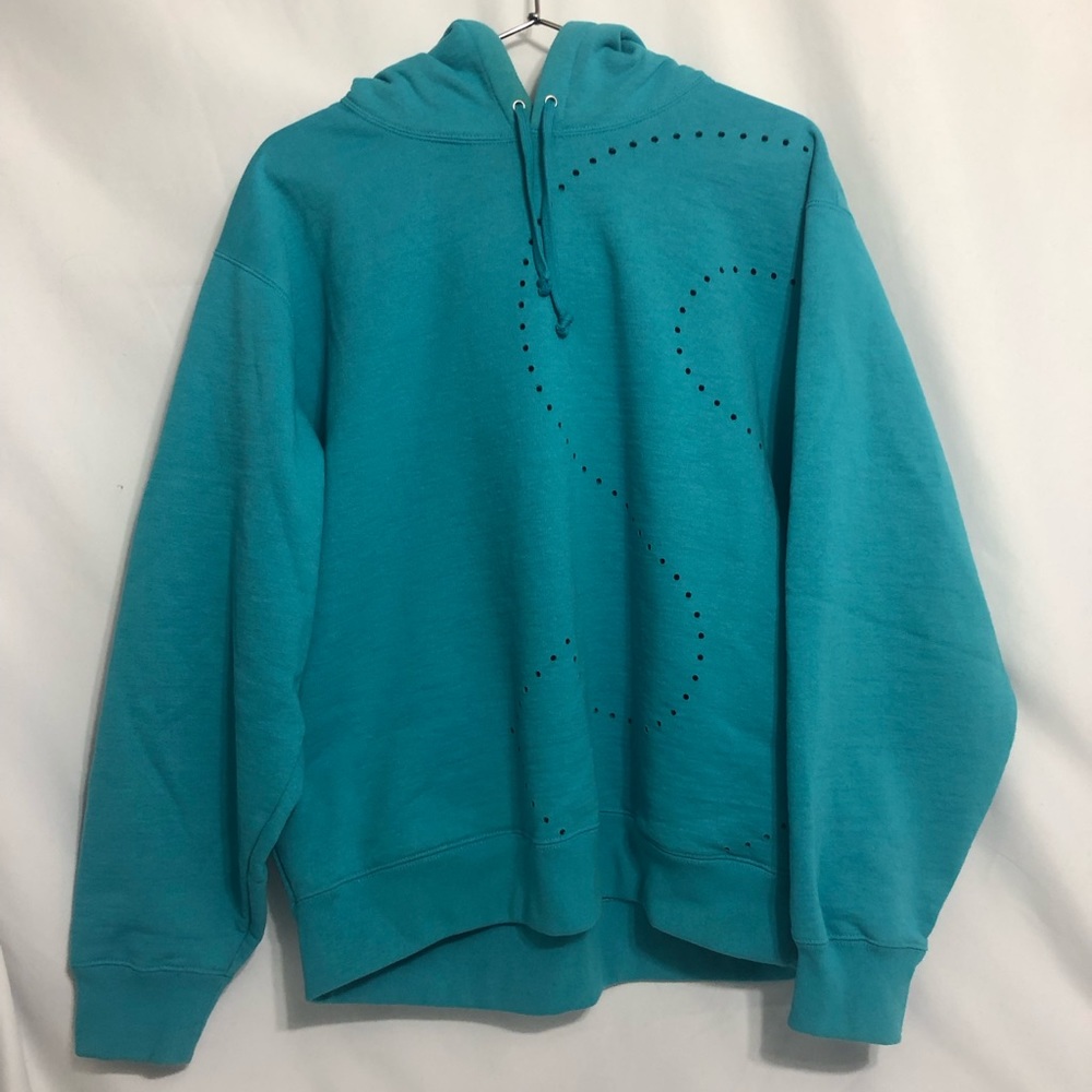 Supreme Laser cut S logo hoodie